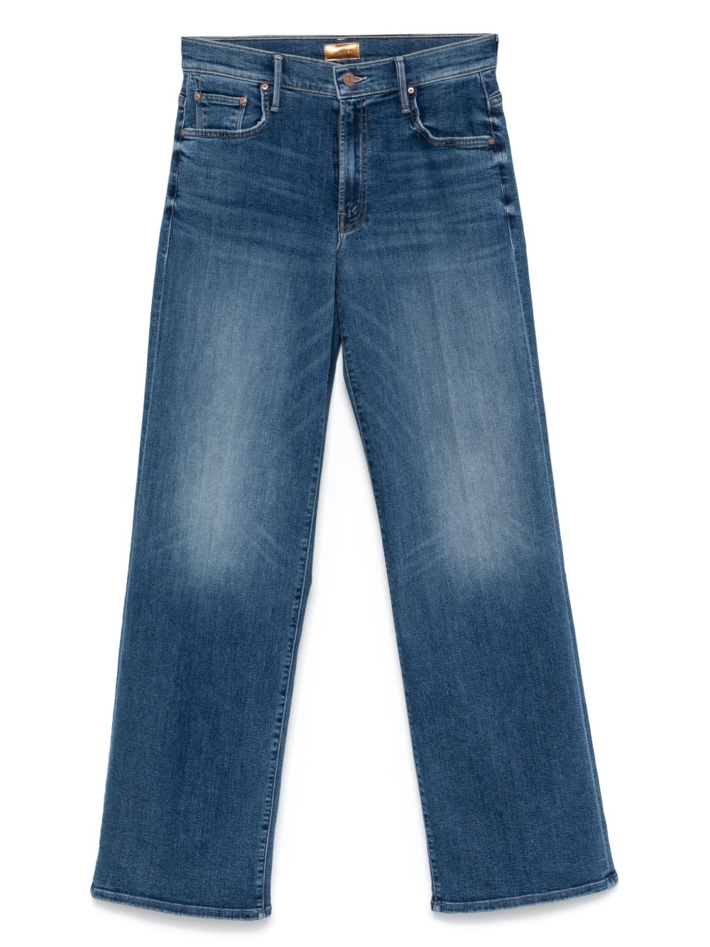 Mother The Mid Rise Jeans Blue