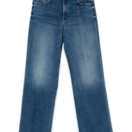 Mother The Mid Rise Jeans Blue