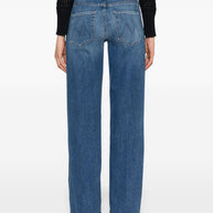 Mother The Mid Rise Jeans Blue