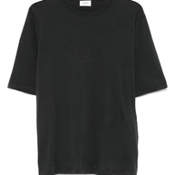 Saint Laurent Loose Fit T-shirt In  Black