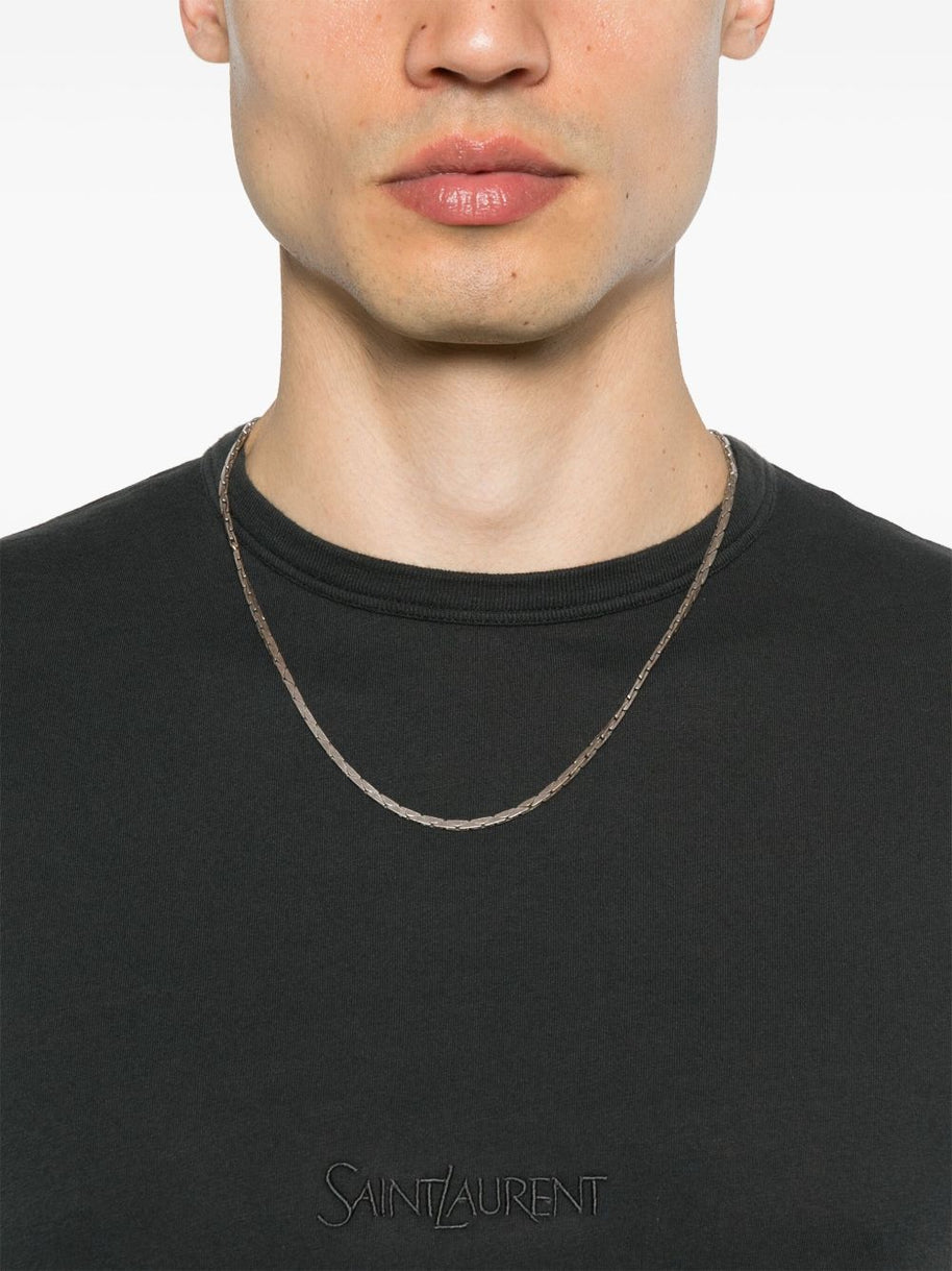 Saint Laurent Loose Fit T-shirt In  Black