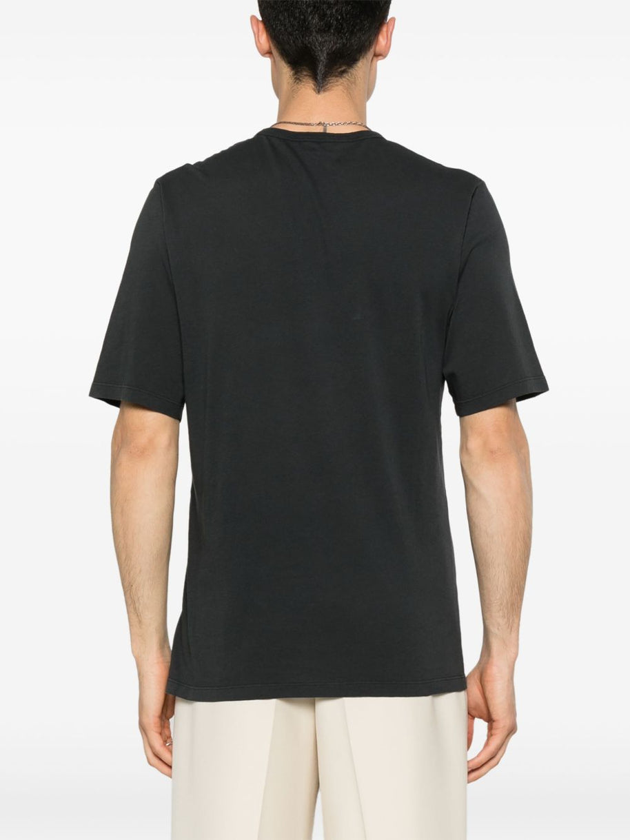 Saint Laurent Loose Fit T-shirt In  Black