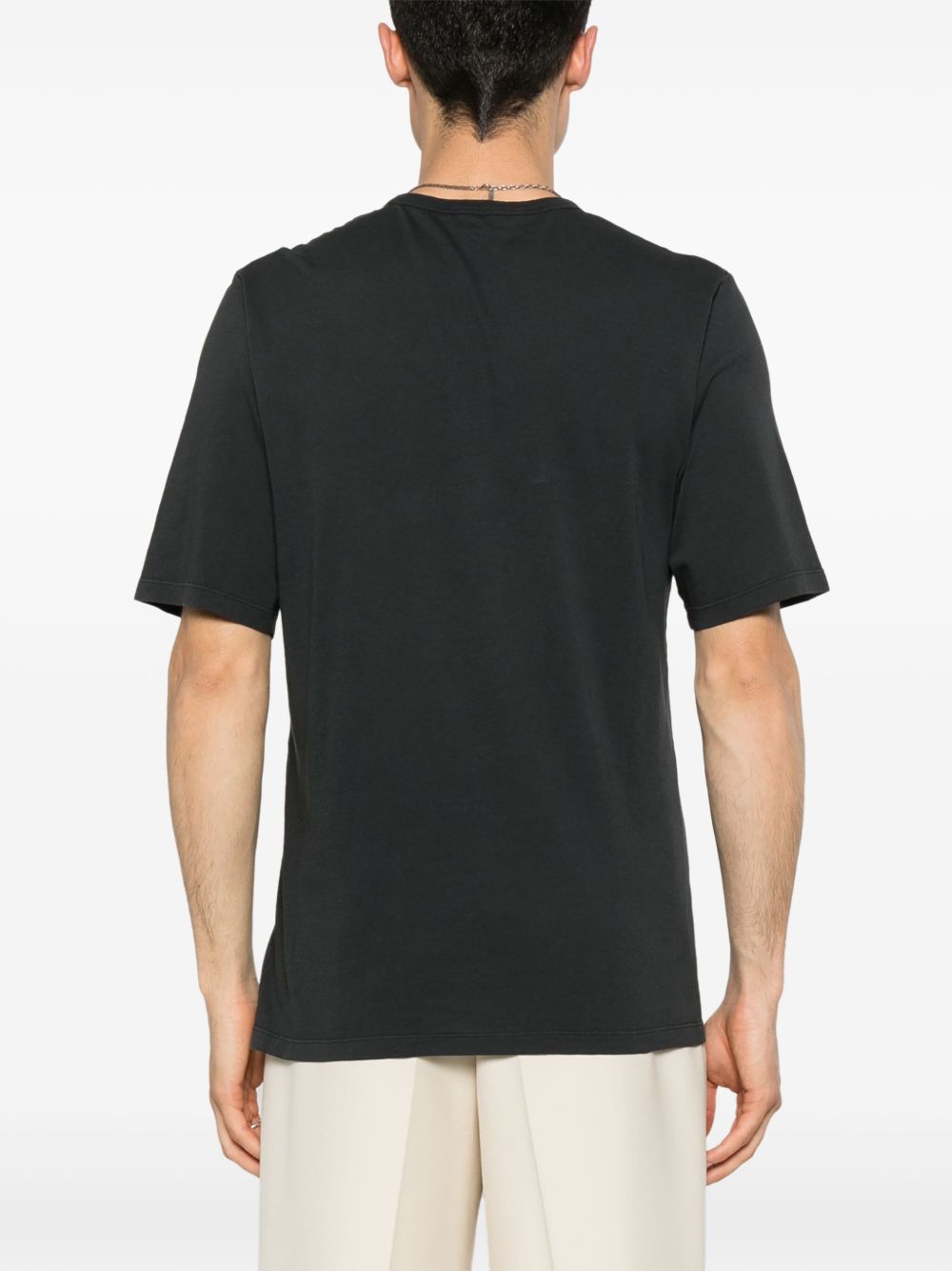 Saint Laurent Loose Fit T-shirt In  Black