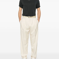 Saint Laurent Loose Fit T-shirt In  Black