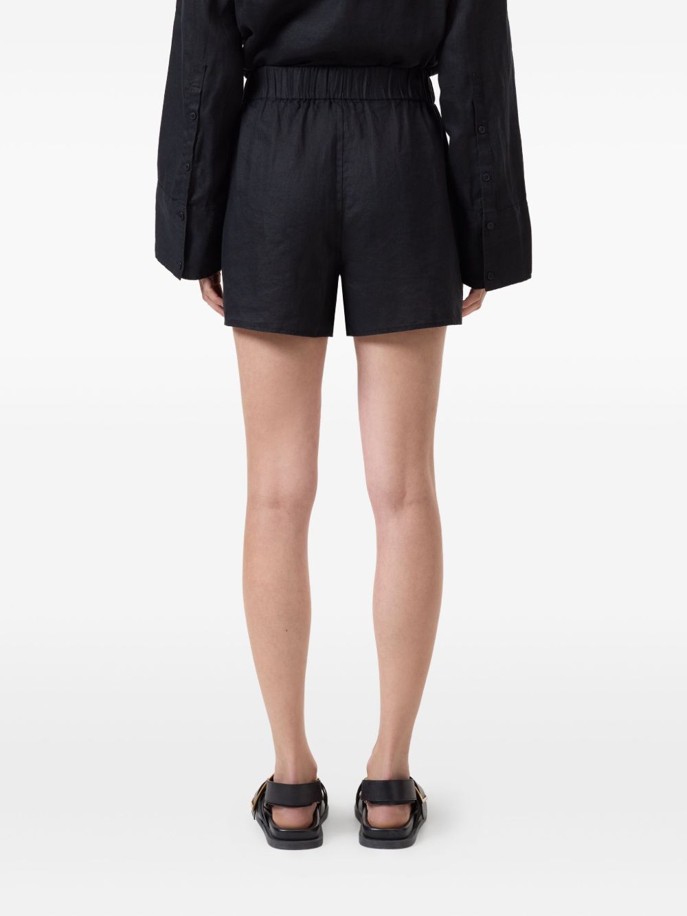 Closed Shorts In Black
