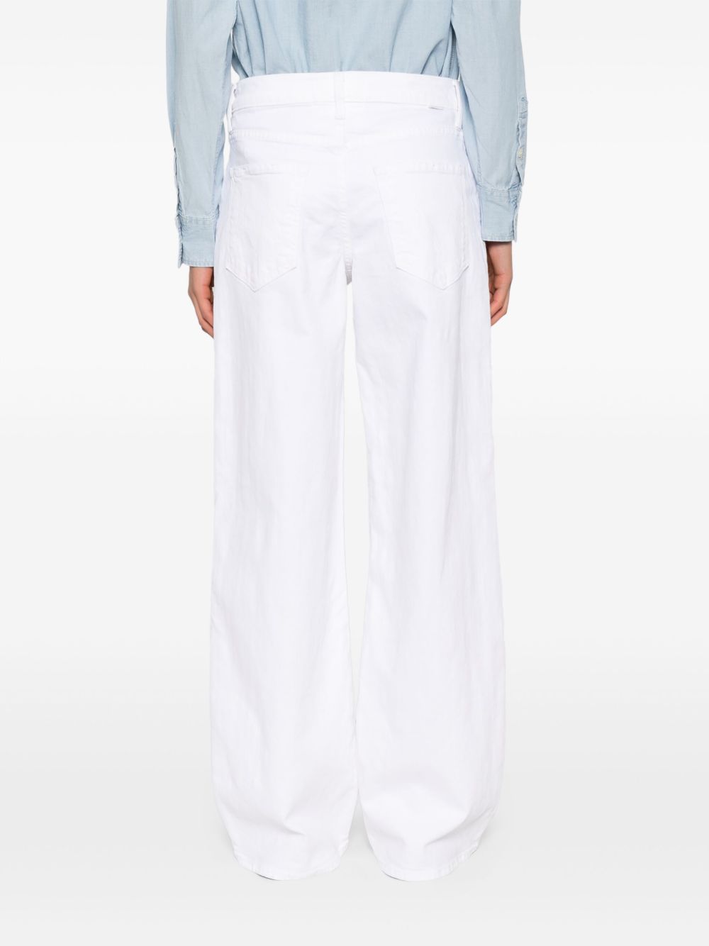Mother The Spinner Jeans White