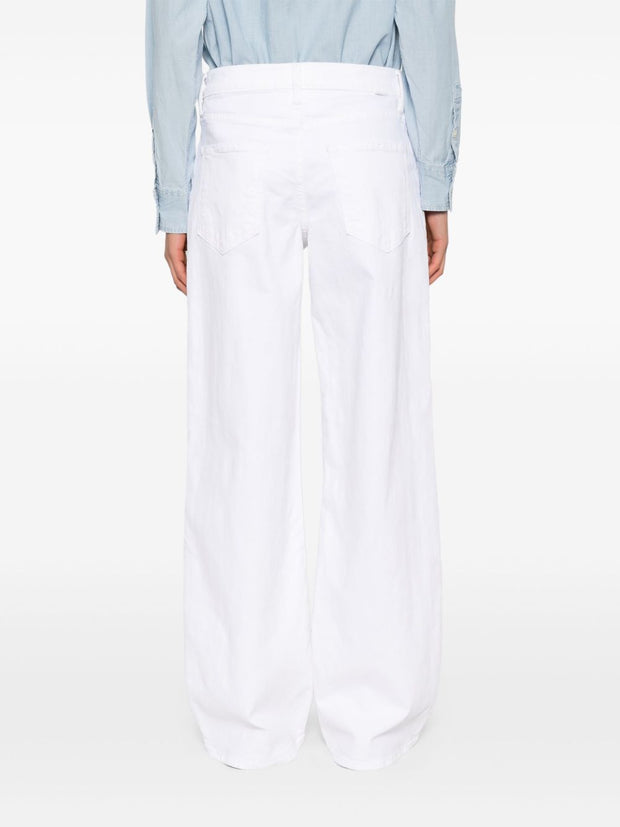 Mother The Spinner Jeans White