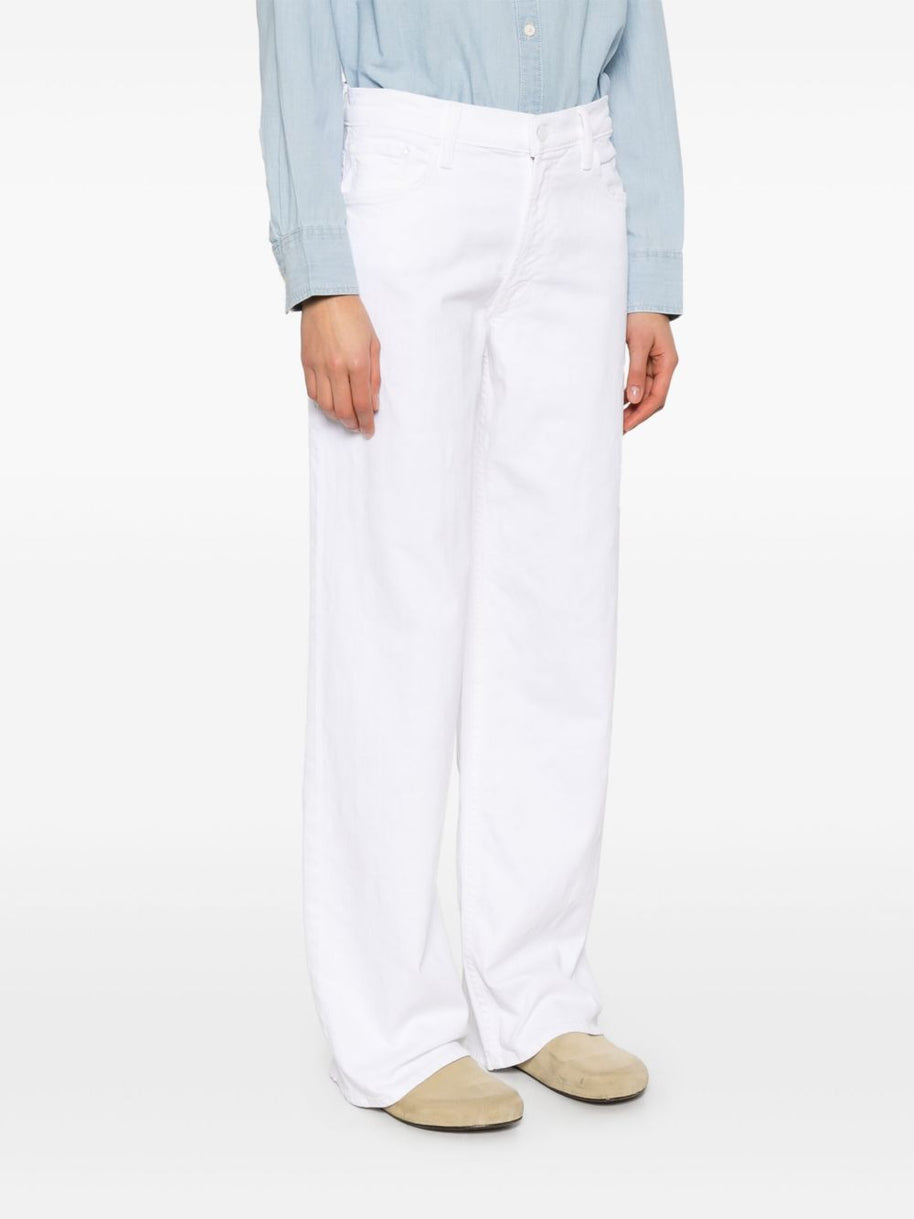 Mother The Spinner Jeans White