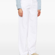 Mother The Spinner Jeans White