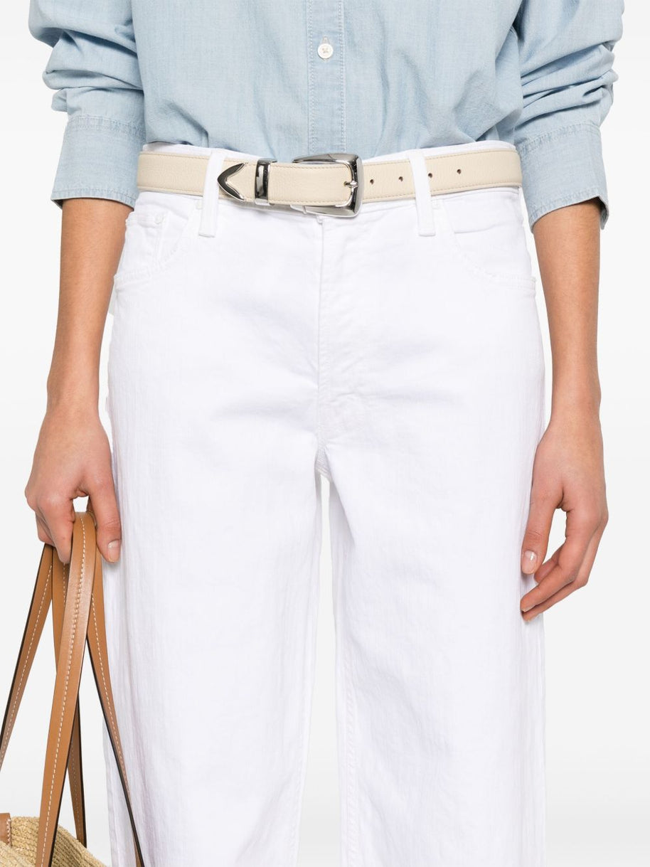 Mother The Spinner Jeans White