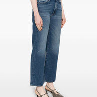 Mother The Dodger Ankle Jeans Blue