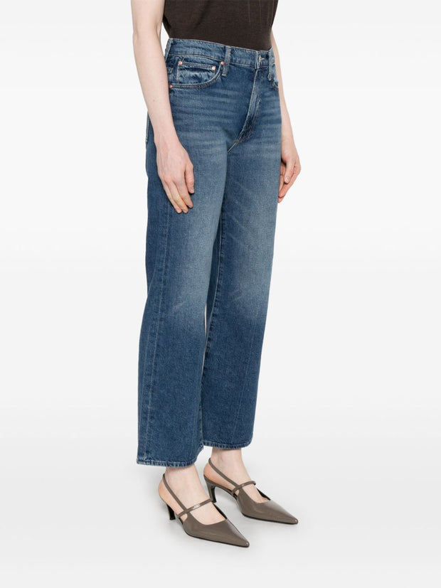 Mother The Dodger Ankle Jeans Blue