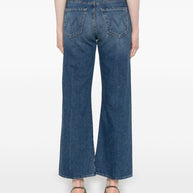 Mother The Dodger Ankle Jeans Blue