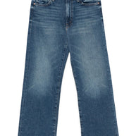 Mother The Dodger Ankle Jeans Blue
