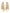 Valentino Garavani Rockstud Leather Flat Sandals - Golden