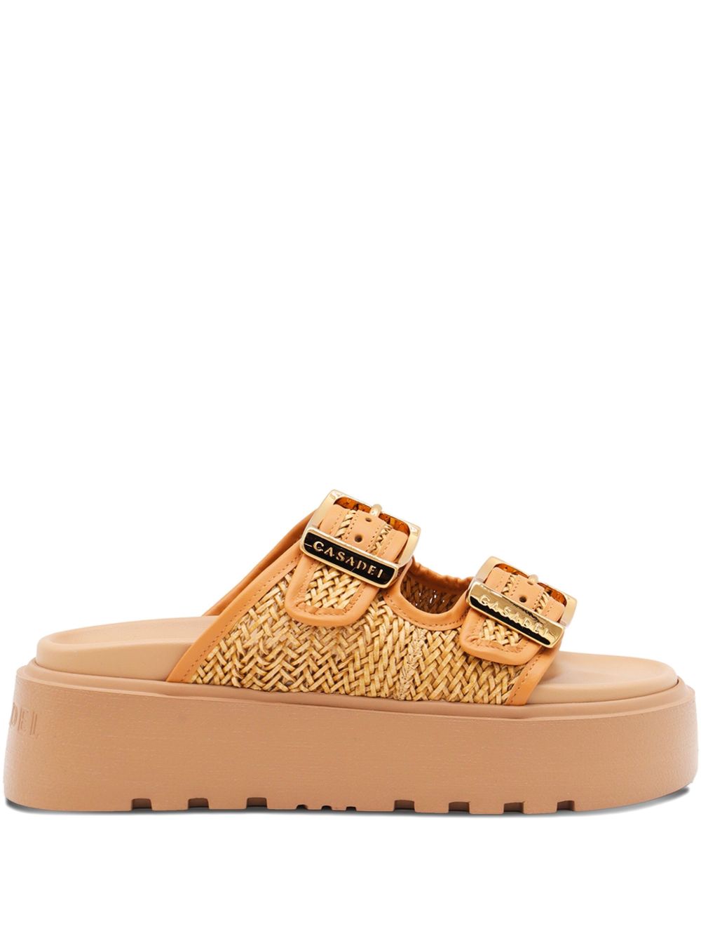 Casadei Platform Sandals - Leather Brown