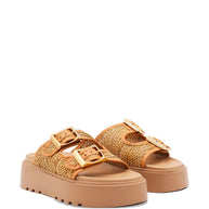 Casadei Platform Sandals - Leather Brown