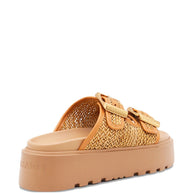 Casadei Platform Sandals - Leather Brown