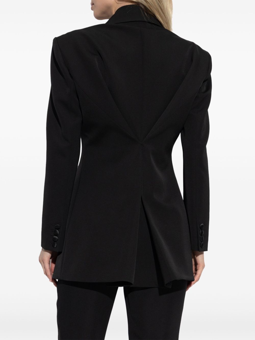 Givenchy Wool Smoking Jacket In Black
