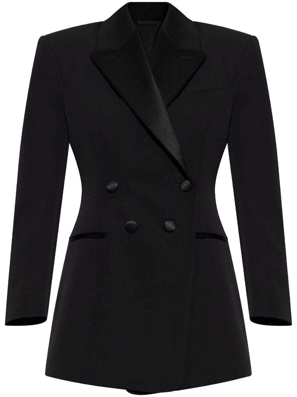 Givenchy Wool Smoking Jacket In Black