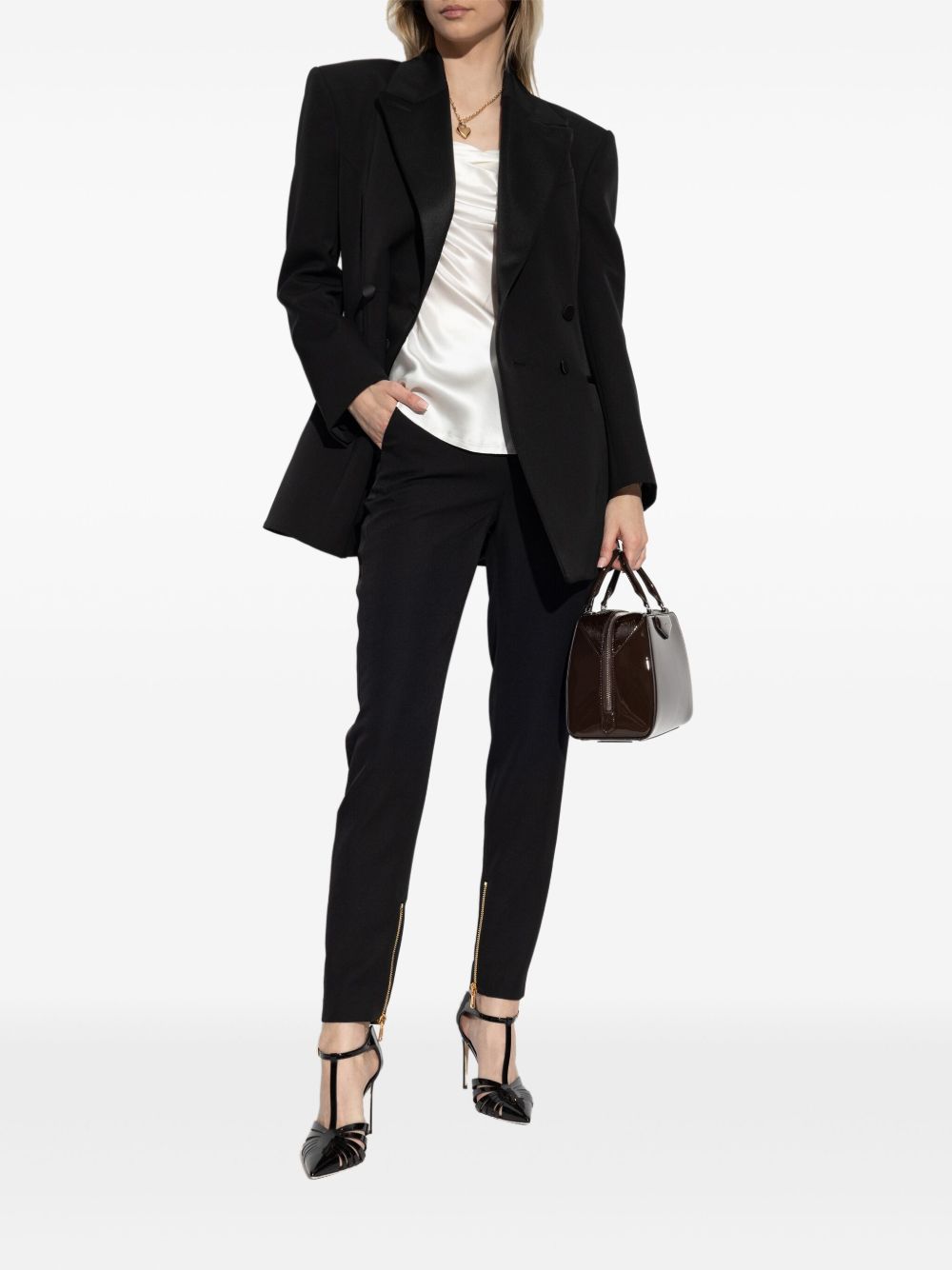 Givenchy Wool Smoking Jacket In Black