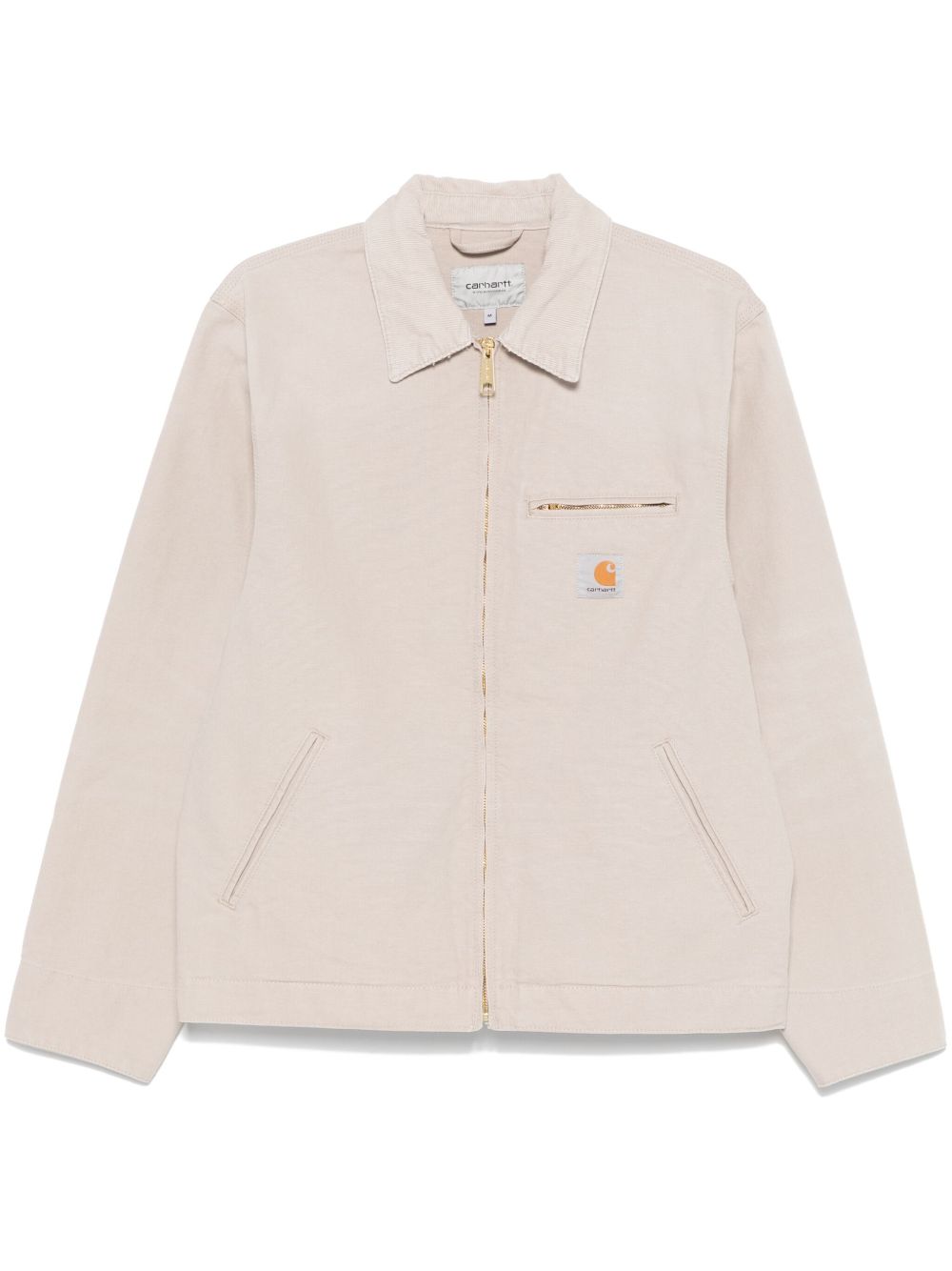 CARHARTT WIP MAIN Canvas Jacket In Beige