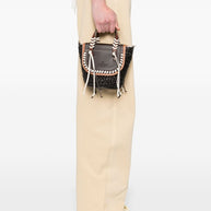 CUBA LAB Habanera Bucket Bag In Brown