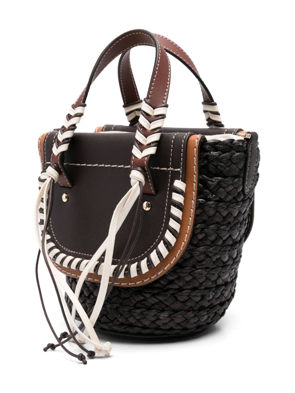 CUBA LAB Habanera Bucket Bag In Brown