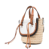 CUBA LAB  Habanera Bucket Bag In White