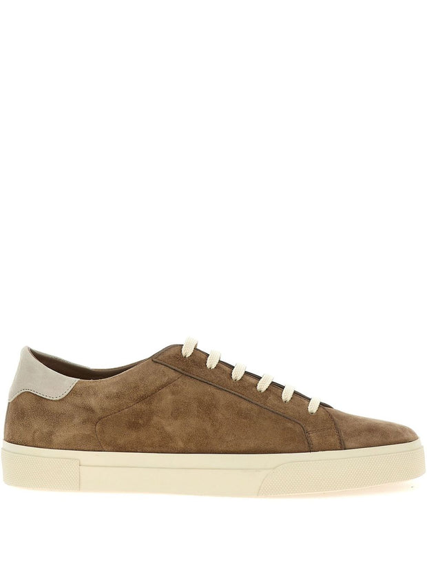 Brunello Cucinelli Suede Sneakers - Beige