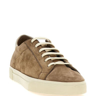 Brunello Cucinelli Suede Sneakers - Beige