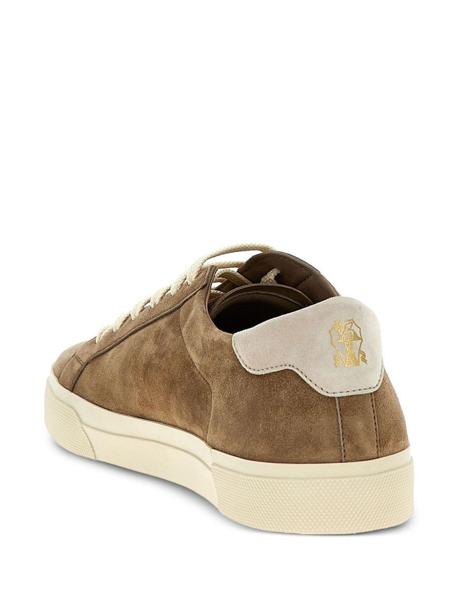 Brunello Cucinelli Suede Sneakers - Beige