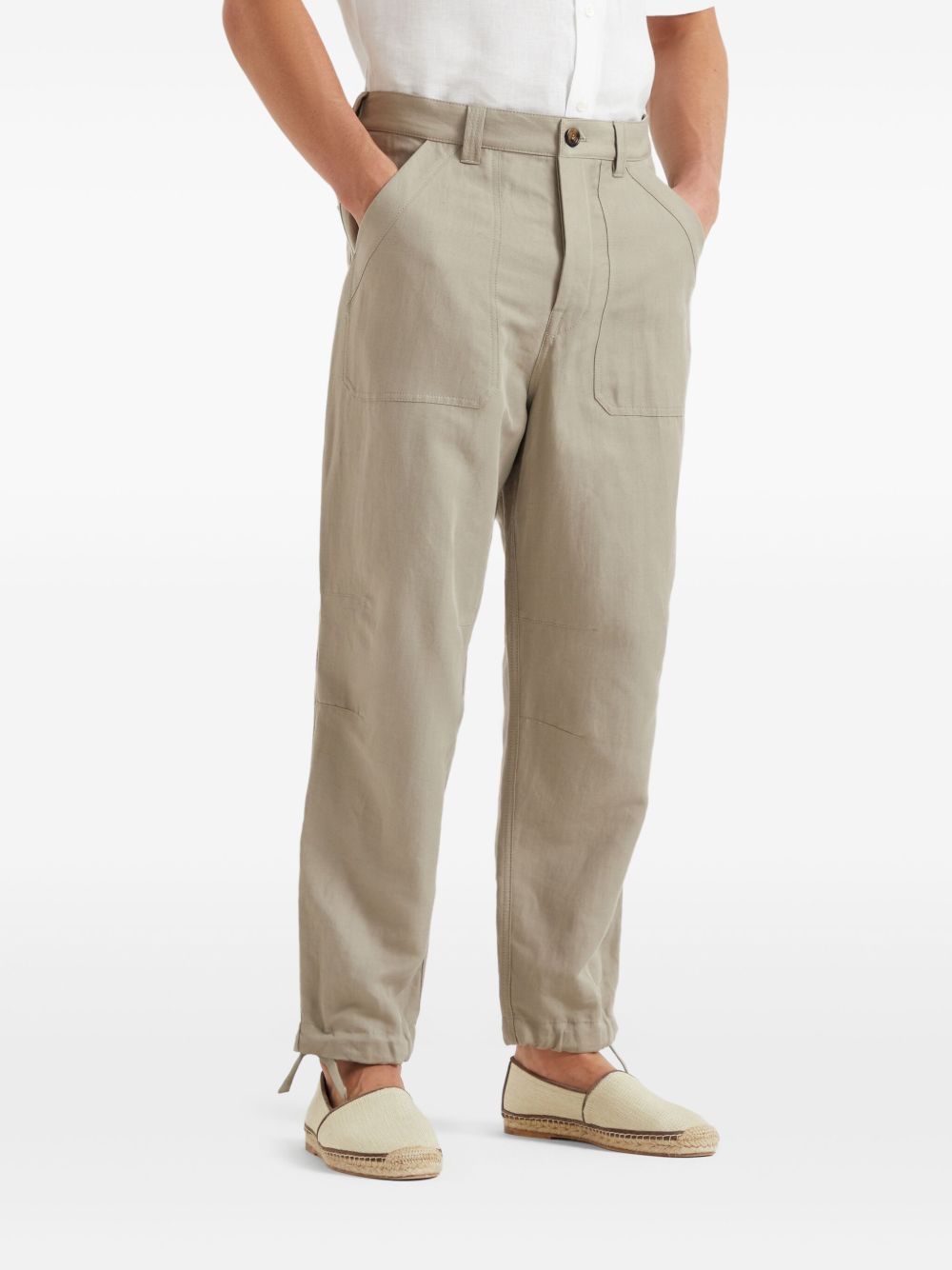 Brunello Cucinelli Relaxed Fit Trousers