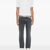 Brunello Cucinelli Cotton Knit Polo - Clear Blue