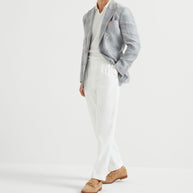 Brunello Cucinelli Linen Jacket - Grey