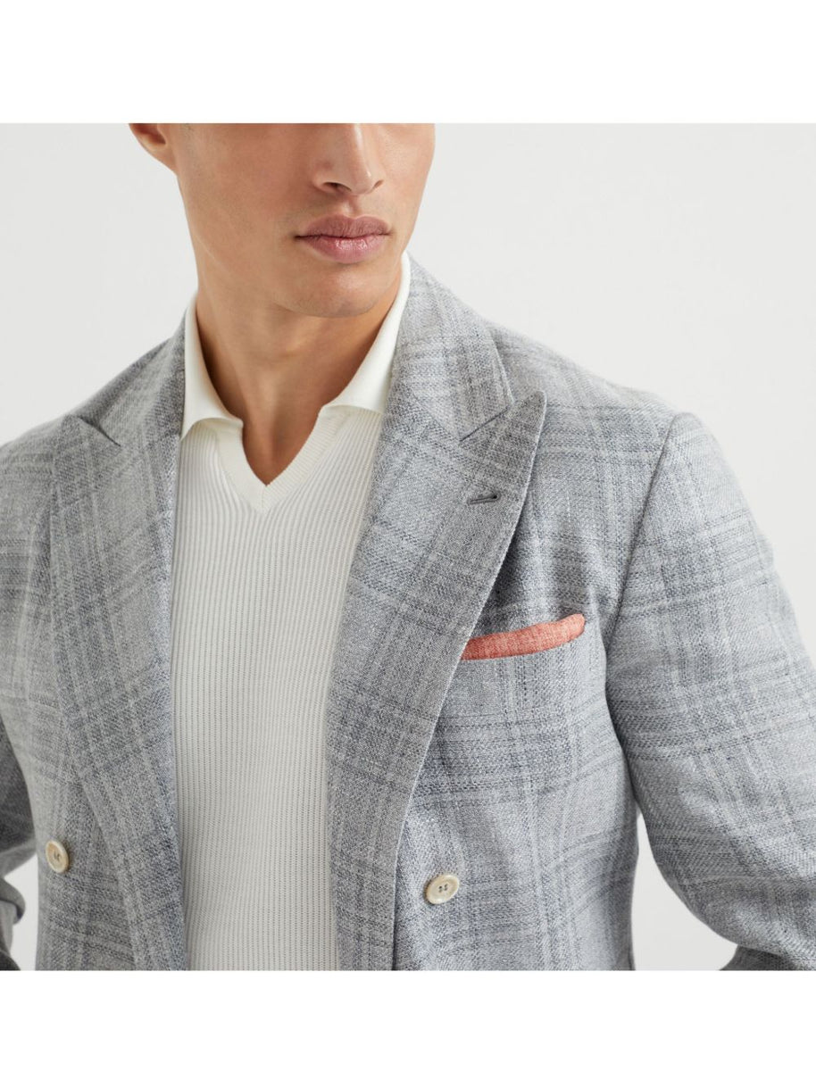 Brunello Cucinelli Linen Jacket - Grey