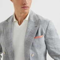 Brunello Cucinelli Linen Jacket - Grey
