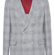 Brunello Cucinelli Linen Jacket - Grey