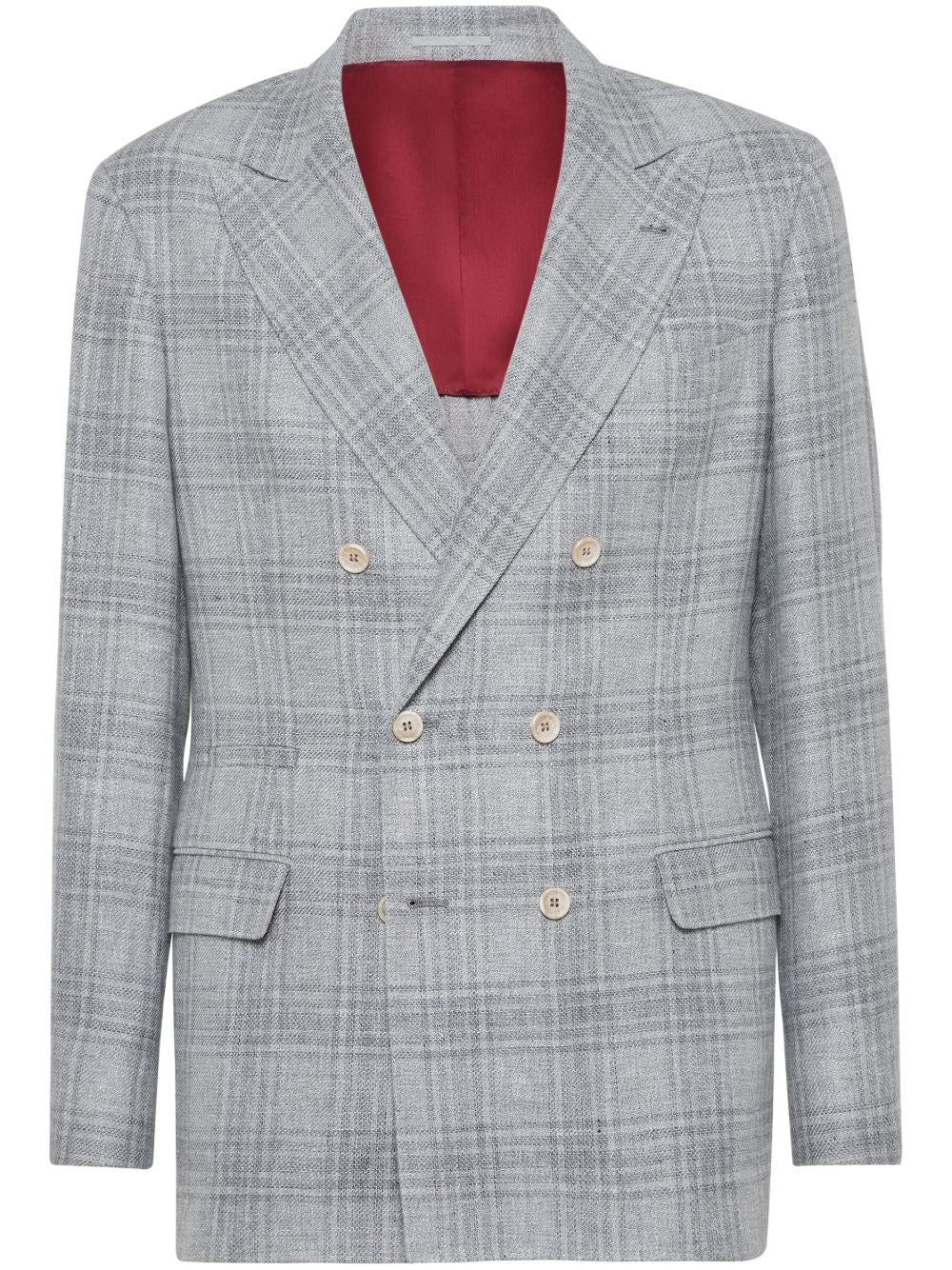 Brunello Cucinelli Linen Jacket - Grey