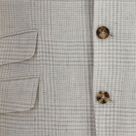 Brunello Cucinelli Suit-type Linen Jacket - Beige