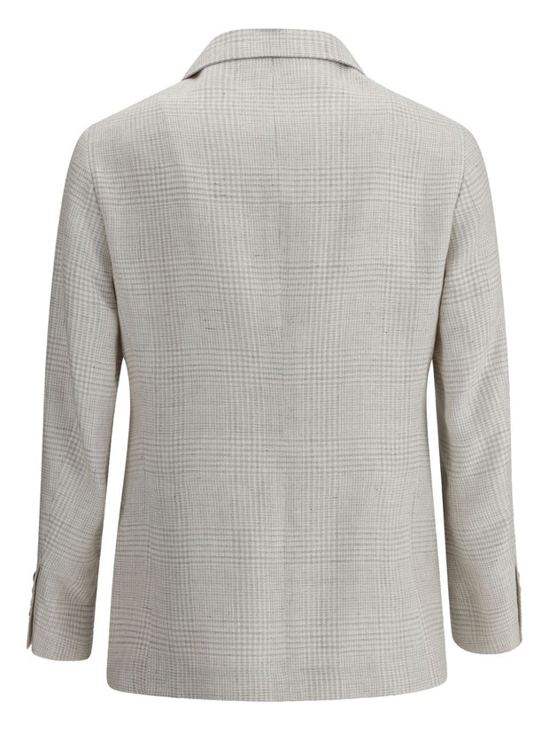 Brunello Cucinelli Suit-type Linen Jacket - Beige