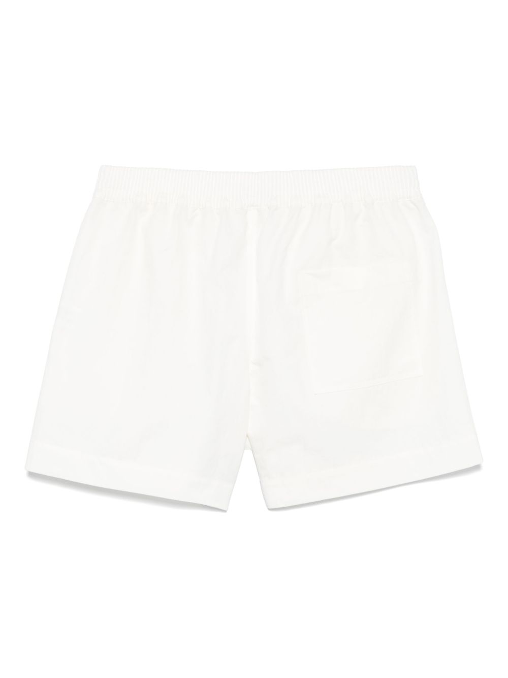 STUDIO NICHOLSON Cotton And Nylon Shorts In White