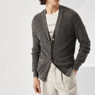 Brunello Cucinelli Cotton Knit Cardigan - Grey