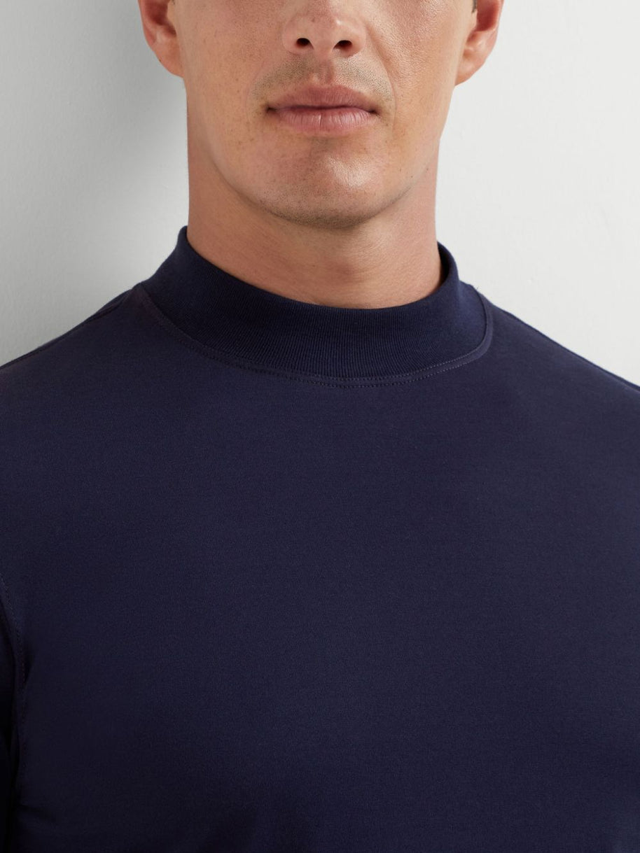 Brunello Cucinelli Cotton Jersey T-shirt - Blue