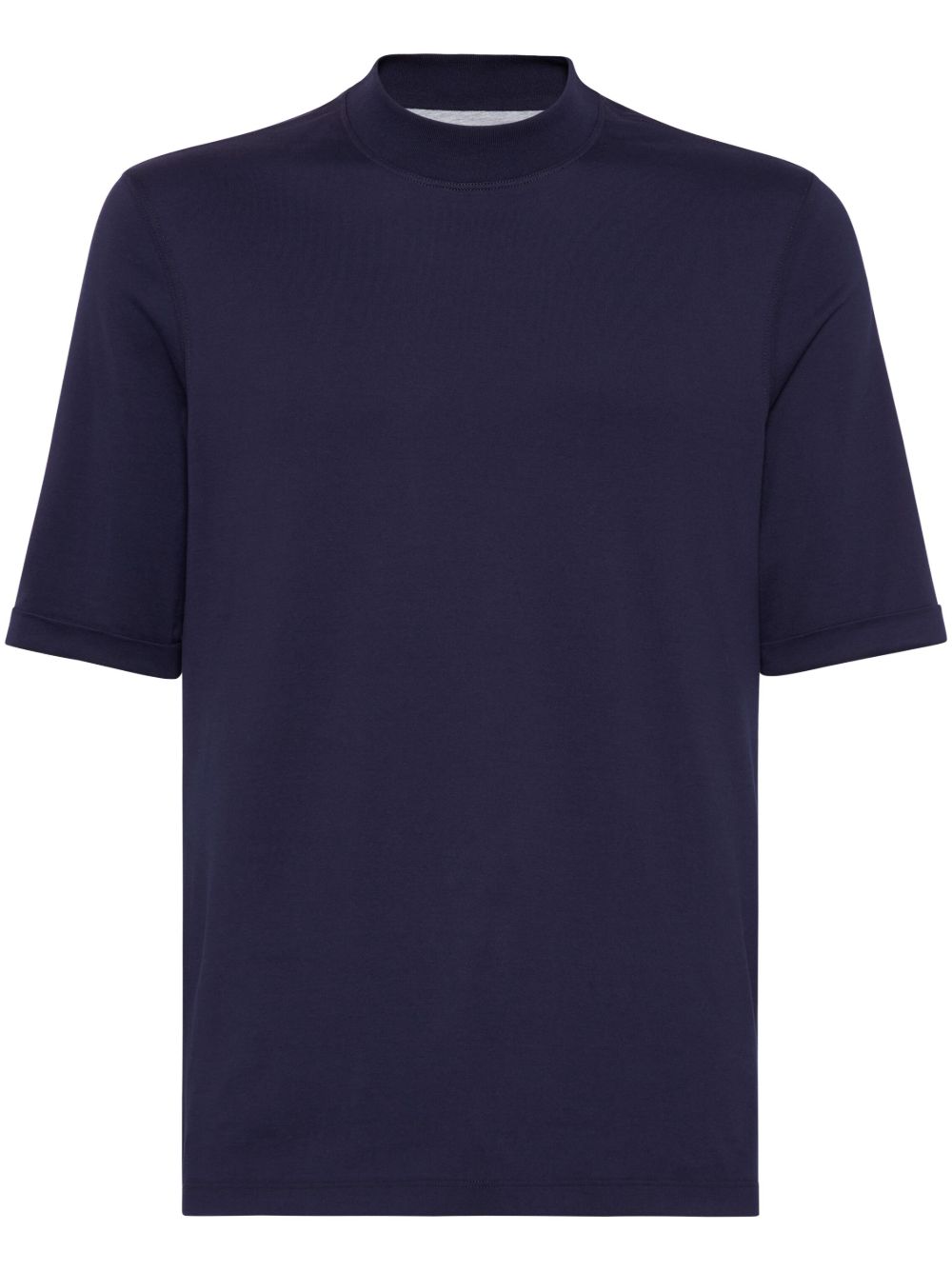 Brunello Cucinelli Cotton Jersey T-shirt - Blue