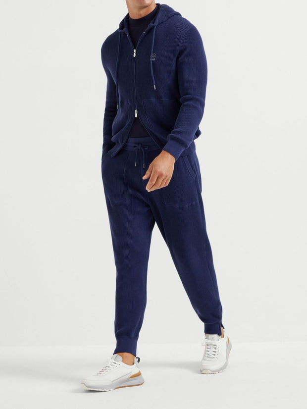 Brunello Cucinelli Cotton Jersey T-shirt - Blue