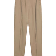 Saint Laurent Wool Trousers - Beige