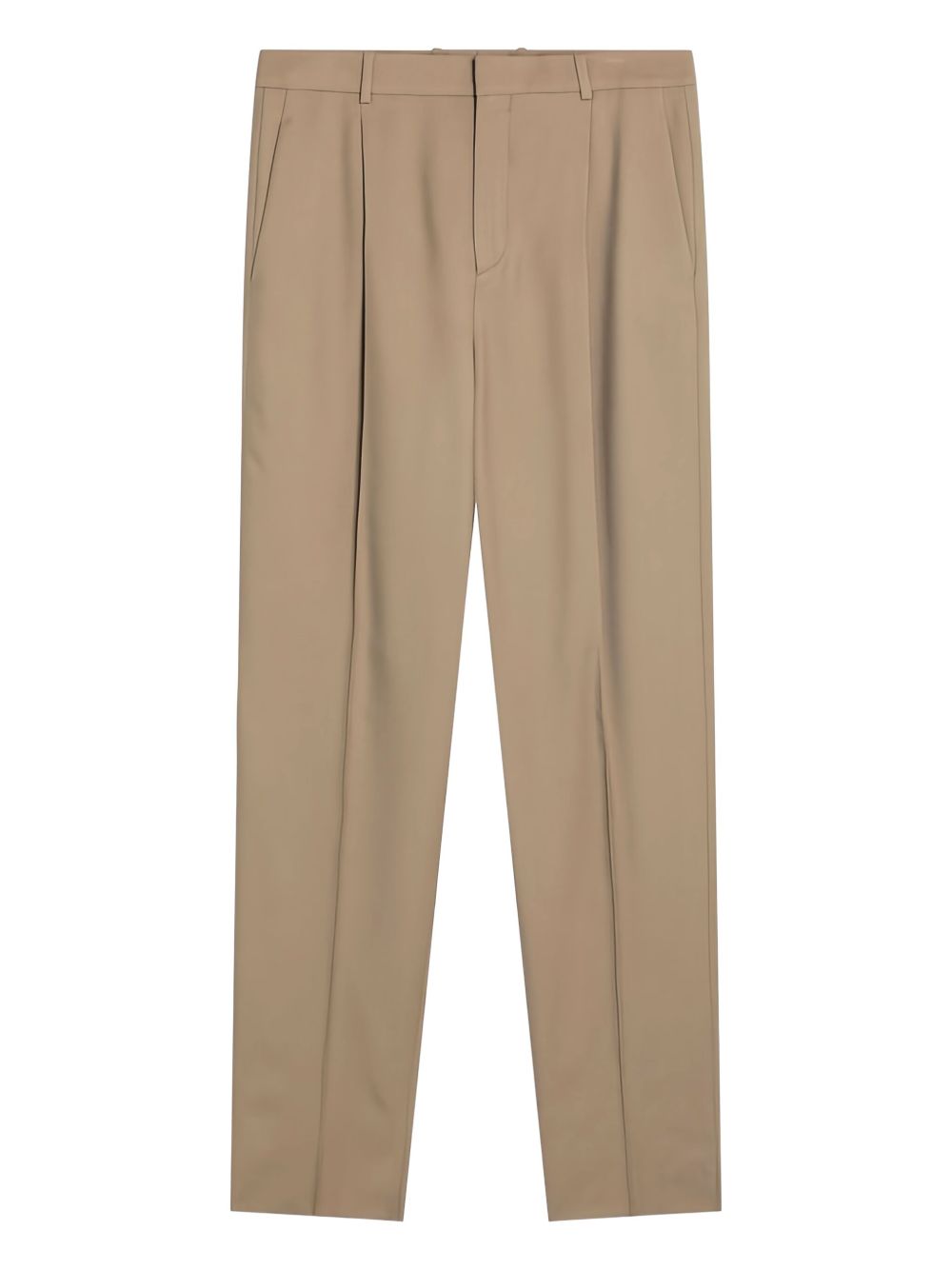 Saint Laurent Wool Trousers - Beige