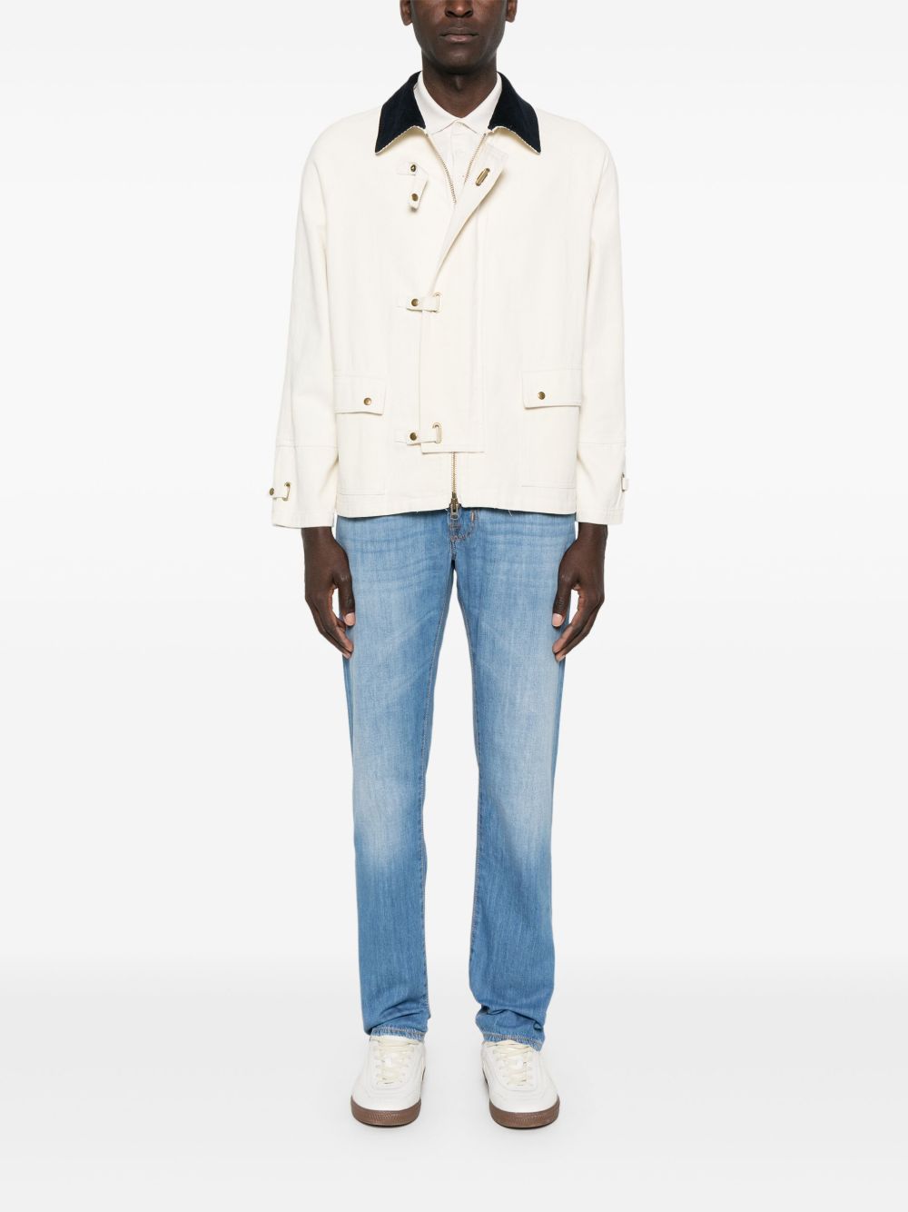 Jacob Cohen Slim Fit Jeans In Blue