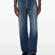 Saint Laurent High-rise Jeans in Blue